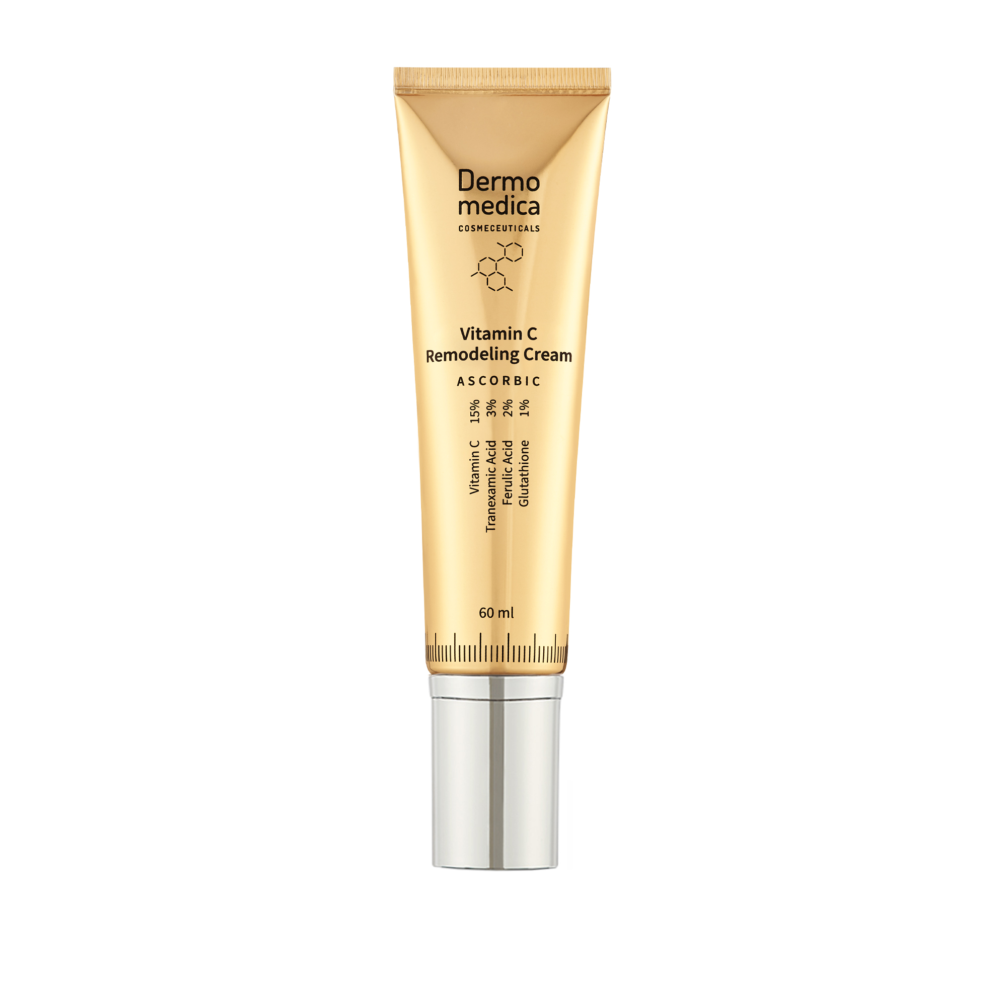 DERMOMEDICA Vitamin C Remodeling Cream luksusowy krem do twarzy z witaminą C, glutationem 60 ml